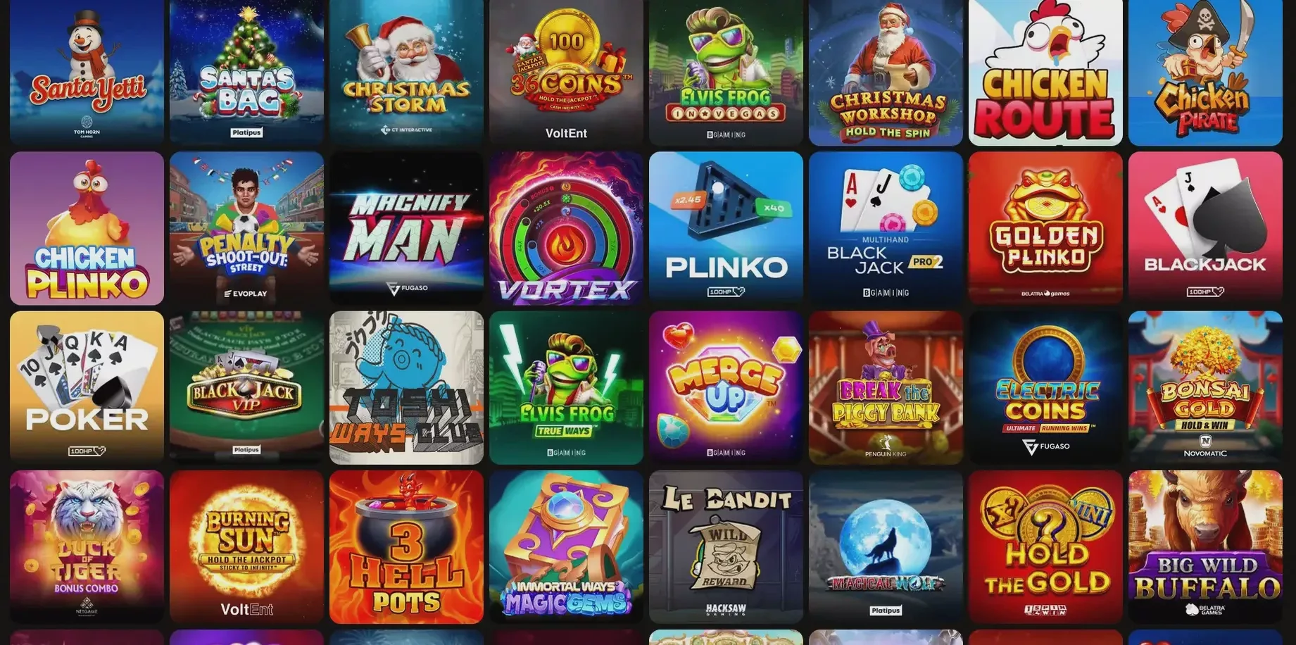 Игровой интерфейс Бет Андреас